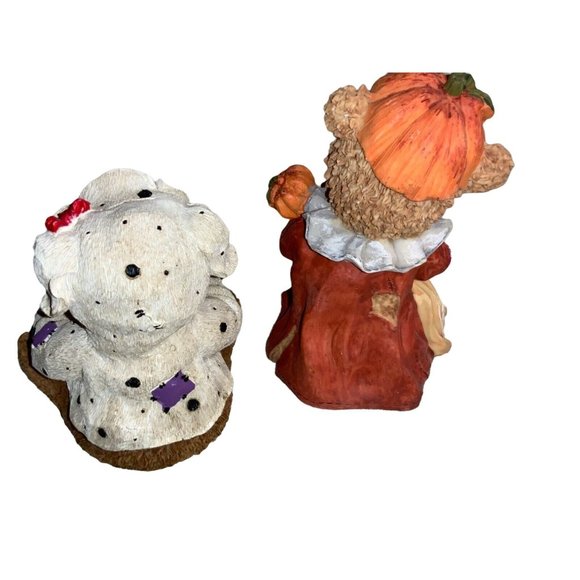 Two Halloween Themed Bear Table Top Decorations - Picture 5 of 9